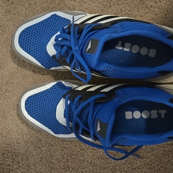 Adidas UltraBoost Blue and White S&L - Picture 2 of 7